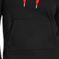 Tommy Hilfiger Sport Logo Hoodie Feminino Preto Tamanho Médio