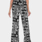 Calças femininas Karen Kane Wide Leg, tamanho grande, cor carvão