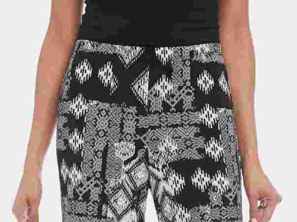 Calças femininas Karen Kane Wide Leg, tamanho grande, cor carvão