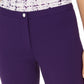 Calça skinny Calvin Klein Highline feminina roxa tamanho 16