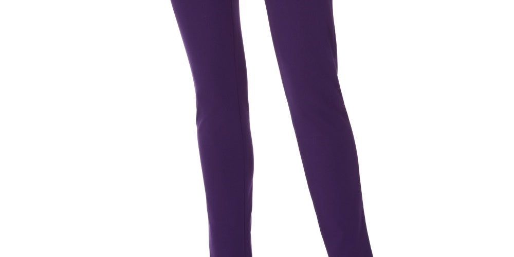 Calça skinny Calvin Klein Highline feminina roxa tamanho 16