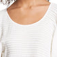Blusa túnica Elsie feminina Free People, branca, tamanho pequeno