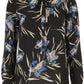 Blusa Guss Feminina Marciano Estampa Floral Amarrada Preta Tamanho XS