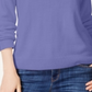Karen Scott Suéter Feminino Gola Falsa Roxo Tamanho Pequeno P