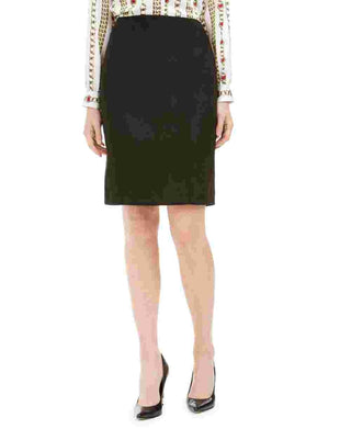Kasper Women's Above The Knee Pencil Wear To Work Skirt Black Size 6