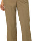 Calça texturizada feminina Alfred Dunner Boardroom marrom tamanho 12 pequena