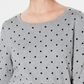 Karen Scott Suéter Feminino Dot Dream Cinza Tamanho P