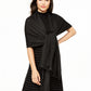 Charter Club Cashmere Metálico Oversized Wrap Feminino Preto Tamanho Regular