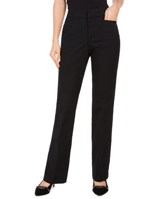 Charter Club Women's Tummy Control Trouser  Black Size 10 S