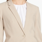 Calvin Klein Blazer Feminino de Um Botão Marrom Tamanho 10