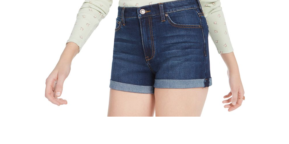 Camisas Henley Ultra Flirt Junior's Scallop Edge Brancas Tamanho X-Grande