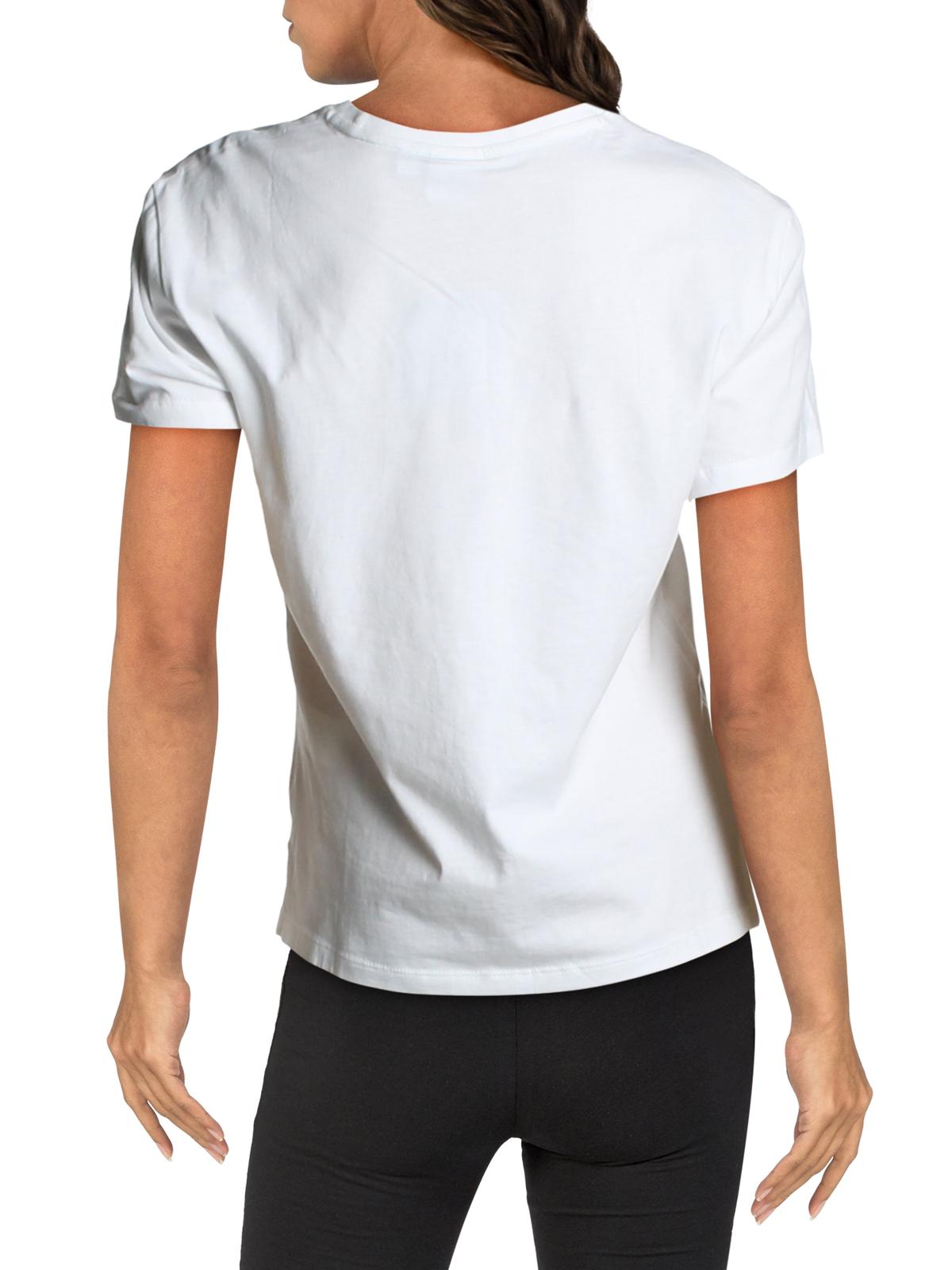 Camiseta Puma Classic Logo Fitness Running Unissex Branca Tamanho P