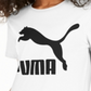 Camiseta Puma Classic Logo Fitness Running Unissex Branca Tamanho P
