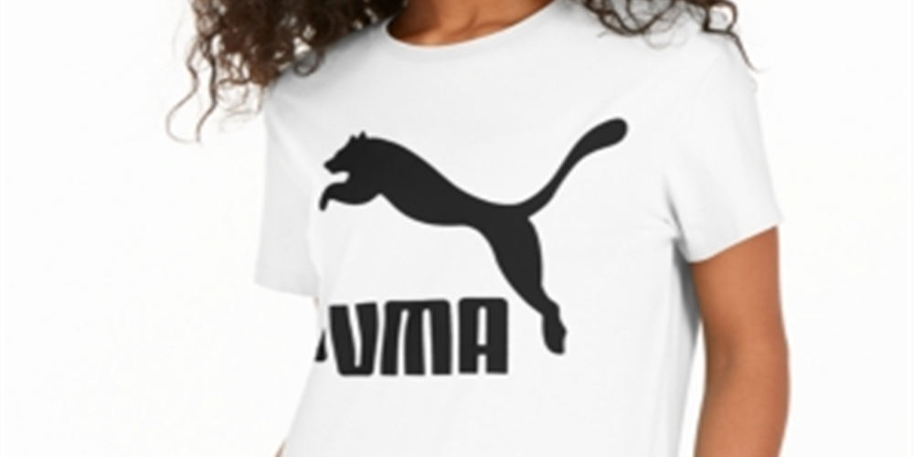 Camiseta Puma Classic Logo Fitness Running Unissex Branca Tamanho P
