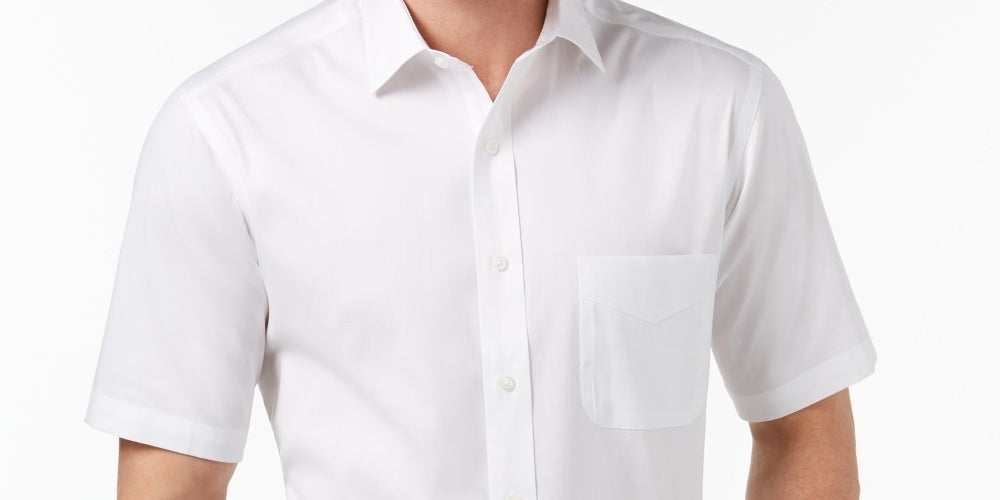 Cardigan masculino de cashmere com gola redonda, tamanho 15,5, branco