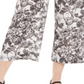 Calça Capri Feminina Charter Club Estampa Floral Branca Tamanho Pequeno Grande