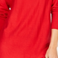 INC International Concepts Suéter Túnica Feminino Vermelho Tamanho Pequeno Pequeno
