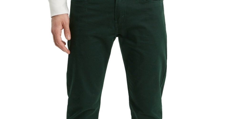 Calça Jeans Levi's Taper Soft Twill Masculina Verde Tamanho 33X32