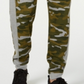 Calça camuflada com cordão Ideology masculina, verde, tamanho X-G