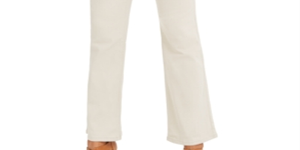 Jeans Curvy Fit Bootcut Feminino Style &amp; Co Marrom Tamanho 18