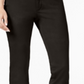 Calça jeans feminina Charter Club Lexington reta cinza tamanho 4 pequena