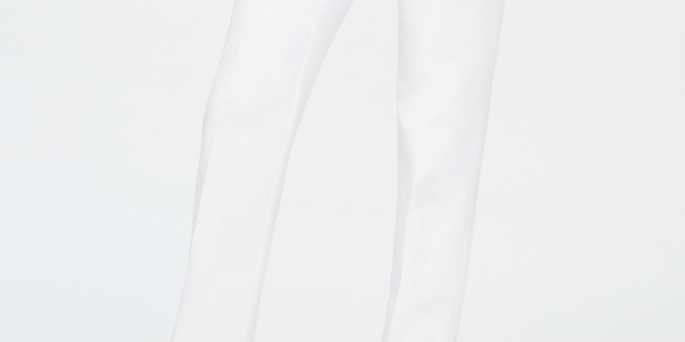 Calça feminina Charter Club com controle de barriga, branca, tamanho 18