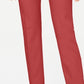 Calça feminina Alfani Tummy Control Slim Leg Vermelha Tamanho 8