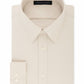 Camisa social masculina Tommy Hilfiger com gola marrom, tamanho 17,5 x 36 x 37