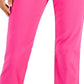 Calça jeans feminina Charter Club Tummy Control Bristol Capri, rosa, tamanho 4