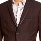 INC International Concepts Terno Masculino Separado Alto Slim Fit Blazer Elástico Preto Tamanho XX-Grande