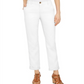 Calça Chino Feminina Estilo &amp; Co, Perna Reta, Branca, Tamanho 4