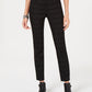 Calça jeans skinny com controle de barriga estampada feminina Style &amp; Co, preta, tamanho 2