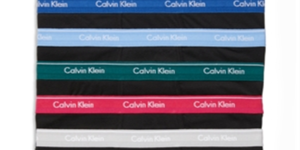 Calvin Klein Men's Briefs - Pacote com 6 Cuecas Sortidas - Prata - Tamanho X-G