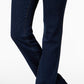 Calça jeans feminina Charter Club Lexington reta azul tamanho 18