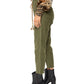 Calça Feminina Free People Verde Tamanho X-Grande