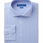 Camisa social listrada masculina Vince Camuto, azul, tamanho 14