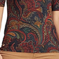 Camiseta Ralph Lauren Feminina Gola Alta Stretch Vermelha Tamanho M