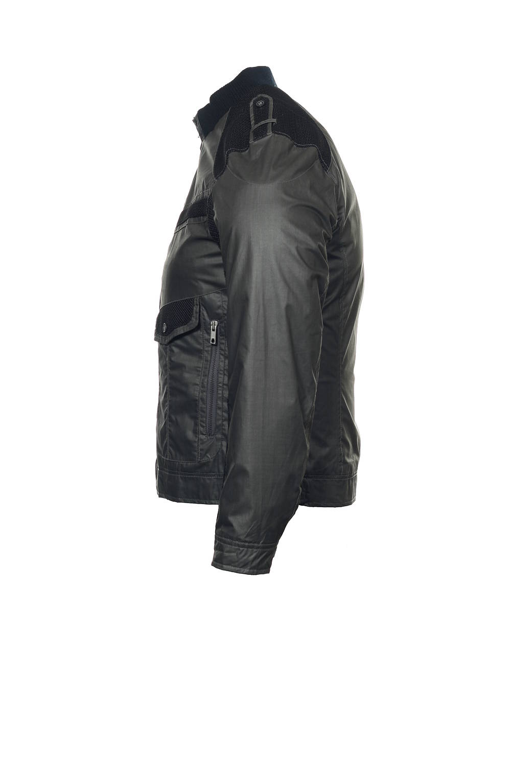 Jaqueta Tasso Elba Masculina Color Block Branca Combinação Tamanho XX-G