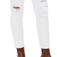 Calça jeans skinny feminina Style &amp; Co, branca, tamanho 14