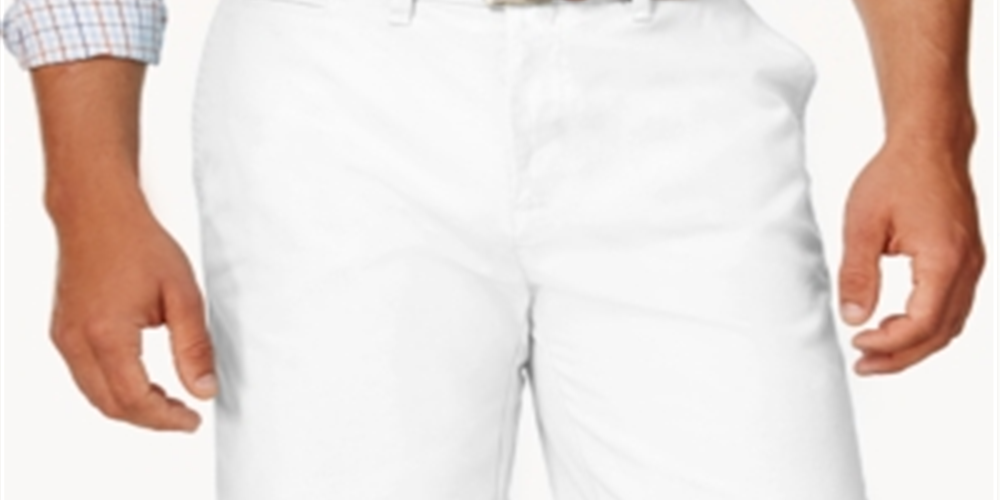 Shorts Tommy Hilfiger Masculino Branco Tamanho 42W