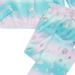 Conjunto de pijama de lã com estampa de floco de neve para meninas Max &amp; Olivia Little &amp; Big, 2 peças, azul-petróleo, tamanho G