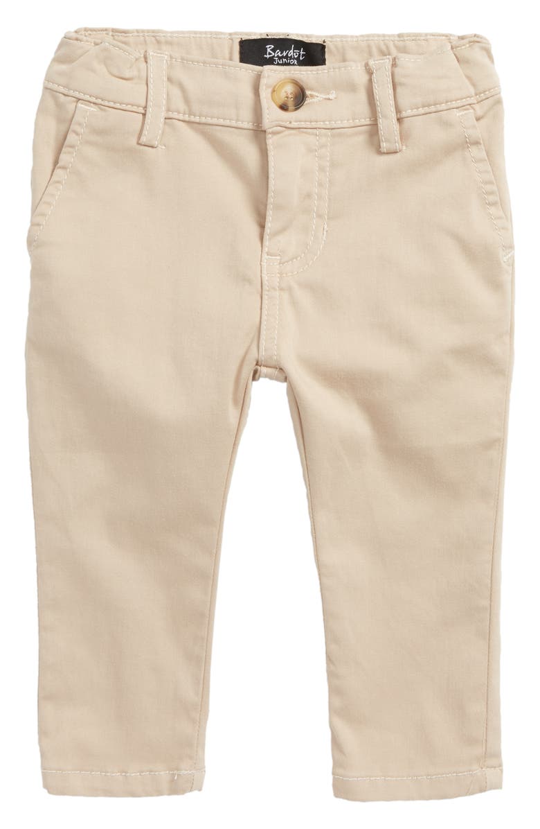 Calça Chino Bardot Junior Boy's Jack Marrom Tamanho 0