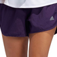 Shorts de corrida fitness feminino Adidas roxo tamanho médio