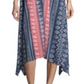 Vestido de malha estampado feminino John Paul Richard, rosa, tamanho médio