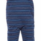 Macacão listrado com blocos de cores para meninos First Impressions, azul, tamanho 24 MOS