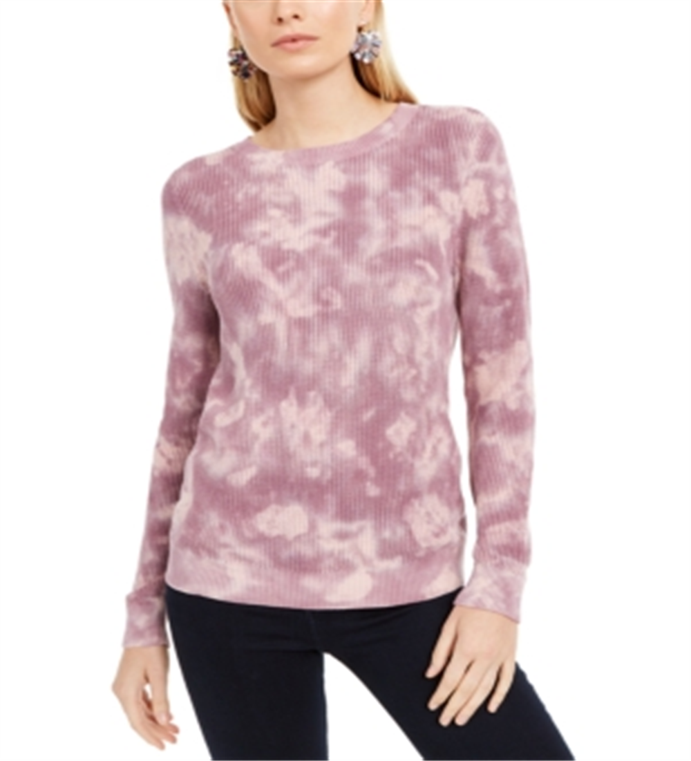Suéter tingido feminino INC International Concepts rosa tamanho XX-grande