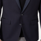 Ryan Seacrest Distinction Modern Grid Pattern smoking masculino azul tamanho 42