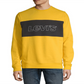 Moletom masculino Levi's com gola redonda e logotipo, amarelo, tamanho XX-G