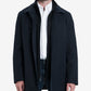 London Fog Masculino Preto Tamanho P