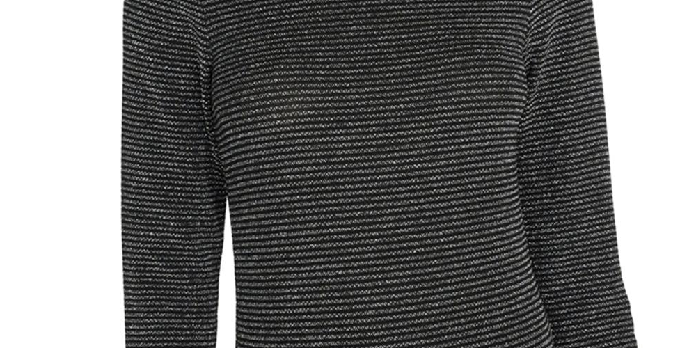 Blusa de malha metálica Over the Rainbow feminina Sanctuary, preta, tamanho X-S